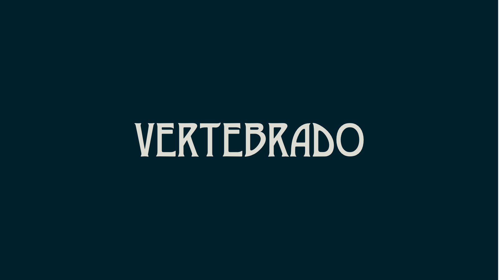 Vertebrado premium mezcal RTD manual cover