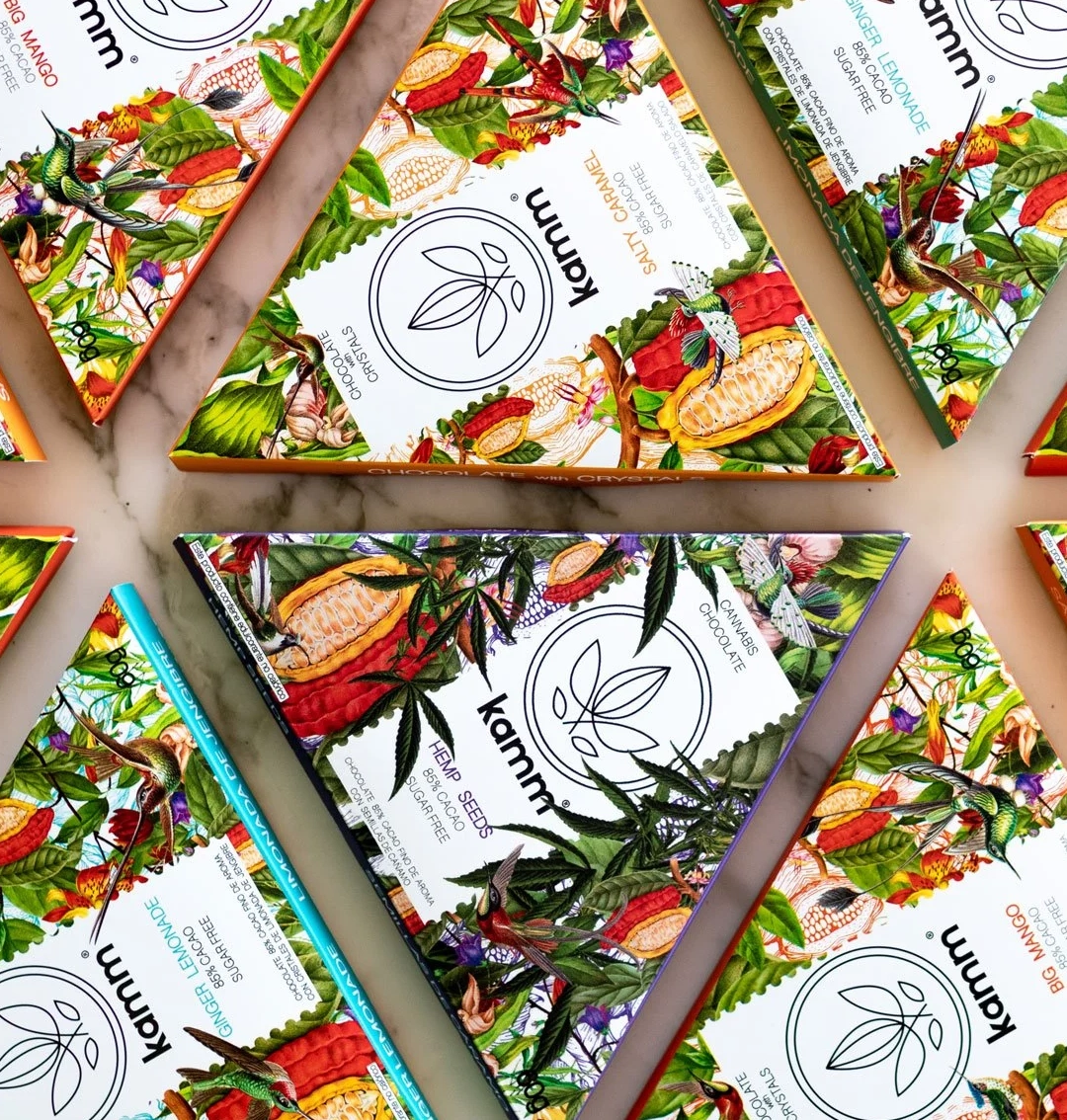 KAMM chocolate brochure cover